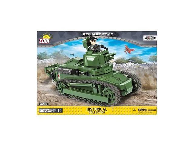 Конструктор Cobi Танк Рено ФТ-17 375 деталей (COBI-2973)