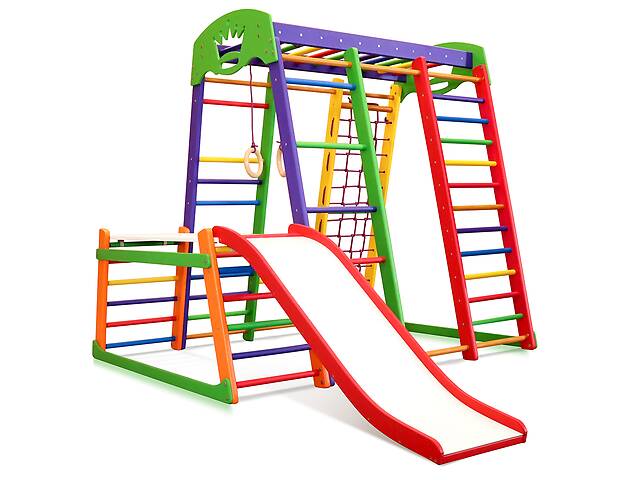SportBaby Спортивный комплекс для дома Акварелька Plus 1-1
