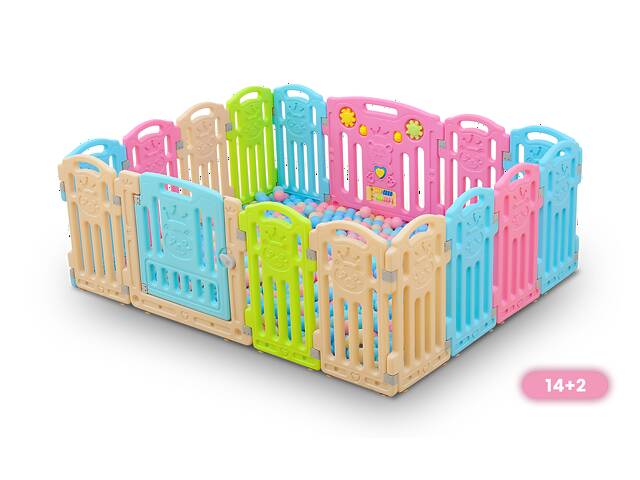 ИГРОВАЯ ПЛОЩАДКА XOKO PLAY PEN D24 229*229CM