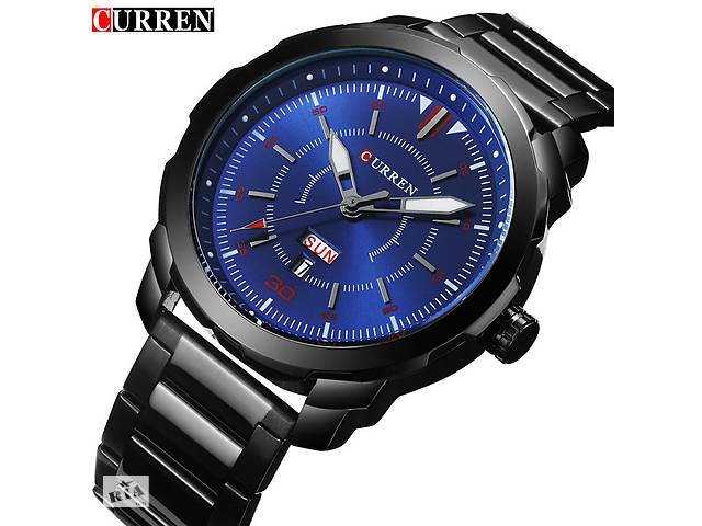 Часы наручные мужские CURREN black 0123