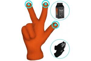 Перчатки iGlove для сенсорных экранов Orange (Код товара:15505)