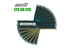 Комплект: Серверная оперативная память Hynix / 128 GB (8x16 GB) / 2Rx4 PC3L-12800R / DDR3 ECC / 1600 MHz