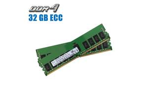 Комплект: Серверная оперативная память Hynix / 32 GB (2x16 GB) / 1Rx4 PC4-2400T / DDR4 ECC / 2400 MHz