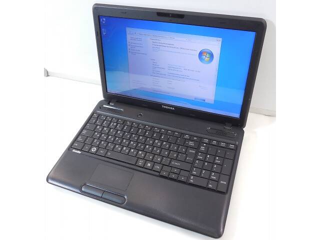 Красивый ноутбук Toshiba Satellite C660 (Core I3, 4 гига).