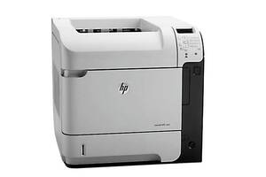 Принтер HP LaserJet Enterprise M602n / Лазерная монохромная печать / 1200x1200 dpi / A4 / 52 стр/мин / Ethernet, USB 2.0