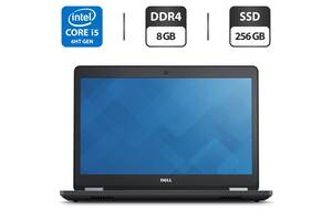 Ультрабук Dell Latitude E5470 / 14" (1366x768) TN / Intel Core i5-6300U (2 (4) ядра по 2.4 - 3.0 GHz) / 8 GB DDR4 / 2...