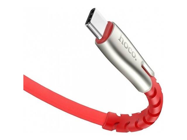 USB кабель Type-C HOCO-U58 Red (Код товара:14162)