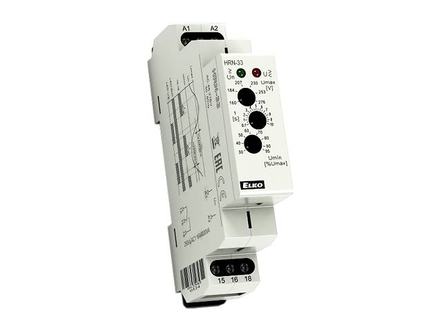Реле контроля напряжения 1-фазное HRN-33