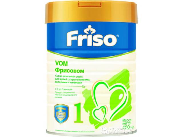 Friso Сухая молочная смесь Фрисовом 1, 400 г