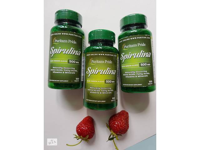 продам Натуральная добавка Puritan's Pride Spirulina 500 мг 100 таблеток бу в Днепре (Днепропетровск) продам Натуральная добавка Puritan's Pride Spirulina 500 мг 100 таблеток бу в Днепре (Днепропетровск)