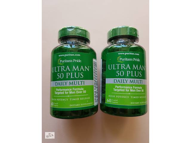 продам Витамины Puritan's Pride Ultra Man 50 Plus 60 таблеток бу в Днепре (Днепропетровск) продам Витамины Puritan's Pride Ultra Man 50 Plus 60 таблеток бу в Днепре (Днепропетровск)