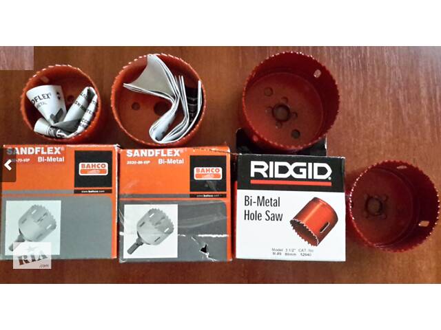 Коронка по металлу Bi-металлическая Bahco и Ridgid