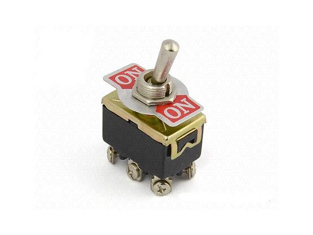 Тумблер KN(3)С-202 ON-ON (6 pin) 15А; 250VAC Daier