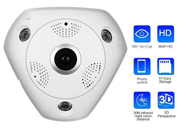 Wi-Fi / IP панорамная камера 3D XPX 360 градусов