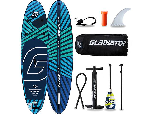Надувной SUP борд Gladiator 10,6