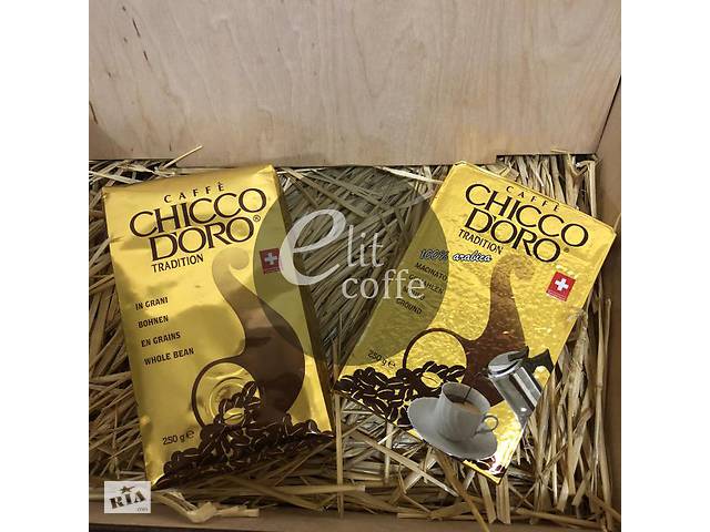 Натуральный кофе CHICCO DORO tradition 100 % арабика зерновой