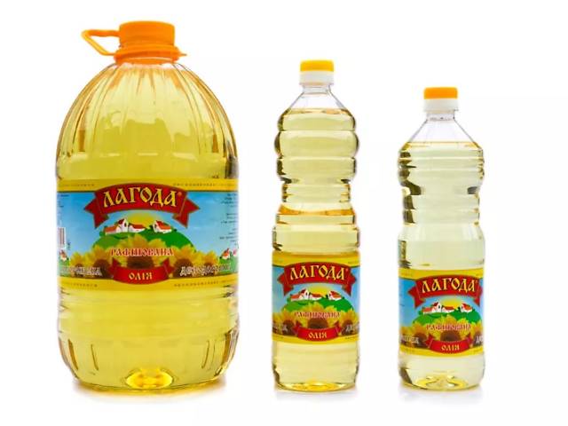 Подсолнечное масло от производителя Лагода и Лагідна. Экспорт. Опт.