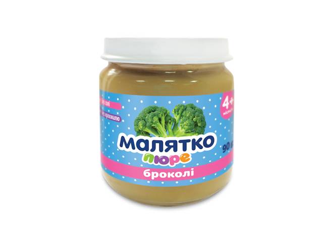 Пюре Малятко Брокколи, 90 г