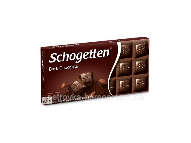 Шоколад Schogetten Dark chocolate (Черный) 100гр