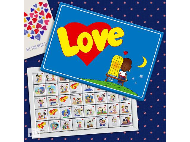 Шоколадный набор Love is Большой