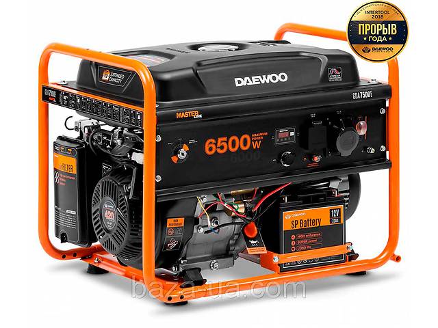 Бензиновый генератор Daewoo GDA 7500E Master