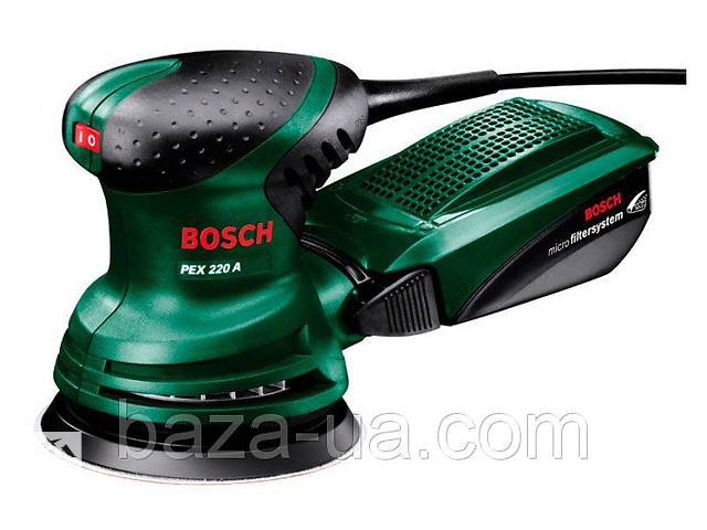 ЭКСЦЕНТРИКОВАЯ ШЛИФМАШИНА BOSCH PEX 220 A
