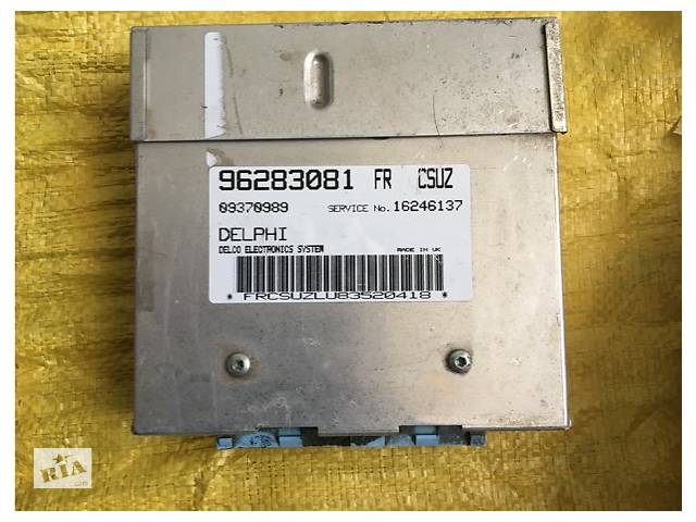 Блок управления двигателем Ланос 1,5 16v: Блок управления двигателем в ...